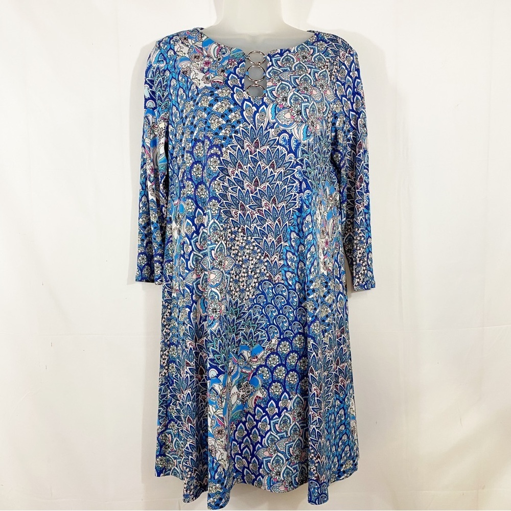 MSK | Mandala Print Dress